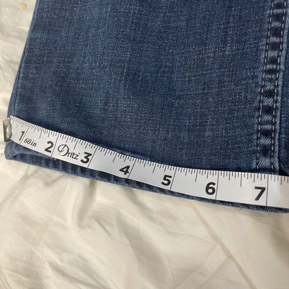 BKE Jake Straight Jeans Mens 32x34 Dark Wash Stretch Denim Blue Casual Americana